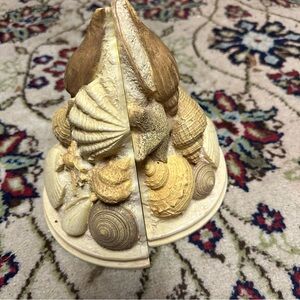 Vtg | Seashell Bookends or Shelving